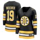 Women's Boston Bruins #19 John Beecher Black Home Breakaway Player Jersey