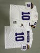 Men's #10 Fran Tarkenton Minnesota Vikings White Jersey