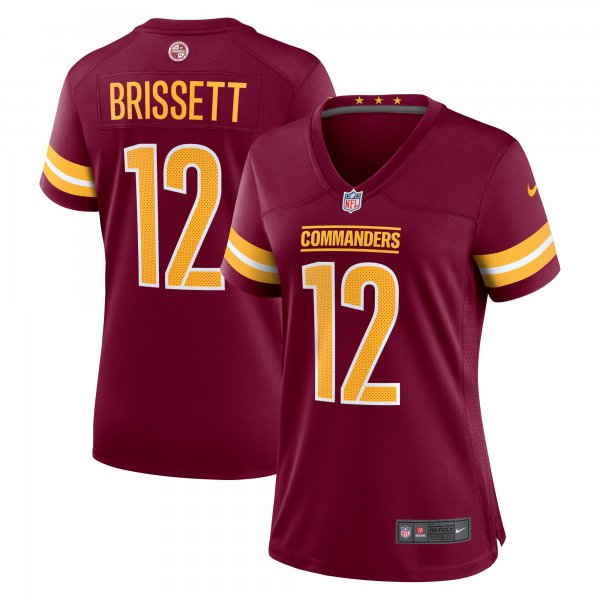Women's Washington Commanders Jacoby Brissett Nike Burgundy Nike Women's All Player Jersey
