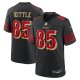 Men's #85 George Kittle San Francisco 49ers Nike 2025 Rivalries Collection Game Black Jersey