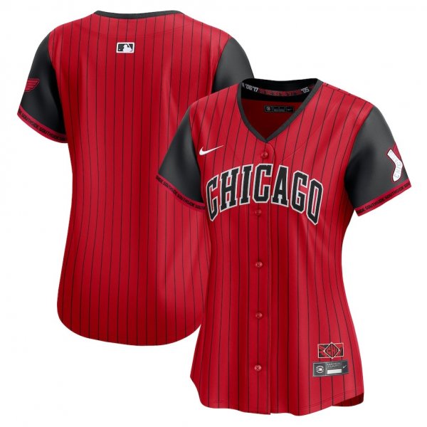 Women's Chicago White Sox Nike Red/Black 2025 City Connect Jersey