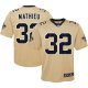 Youth New Orleans Saints #32 Tyrann Mathieu Nike Gold Inverted Game Jersey