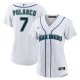 Women's #7 Jorge Polanco Seattle Mariners Nike Home White Jersey