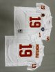 Men's Kansas City Chiefs #19 Joe Montana White Mitchell & Ness Jersey