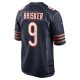 Men's Chicago Bears Jaquan Brisker Nike Navy Game Player Jersey