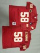 Men's Kansas City Chiefs #58 Derrick Thomas Red Mitchell & Ness Jersey