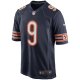 Men's Chicago Bears Nick Foles Nike Navy Game Player Jersey