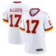 Men's #17 Terry McLaurin Washington Commanders Nike Game Super Bowl Era White Jersey
