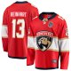 Men's #13 Sam Reinhart Florida Panthers Fanatics 2025 Stanley Cup Final Home Breakaway Player Red Jersey