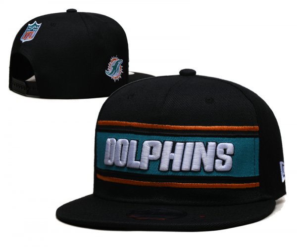 Miami Dolphins Black Cap