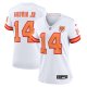 Women's '76 Tampa Bay Buccaneers #14 Chris Godwin Jr. Nike White 50th Season Game Jersey