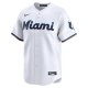 Men's Miami Marlins Nike White Home Limited Custom Jersey