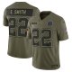 Men's #22 Emmitt Smith Dallas Cowboys Nike 2025 Salute to Service Retired Limited Olive Jersey