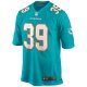 Men's Miami Dolphins Larry Csonka Nike Aqua Game Retired Player Jersey