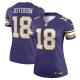 Women's Minnesota Vikings Justin Jefferson Nike Purple Alternate Legend Jersey