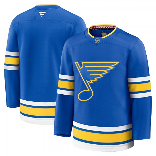 Men's St. Louis Blues Blue Home Premium Jersey